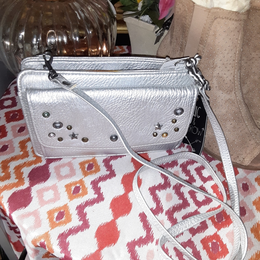 Silver purse